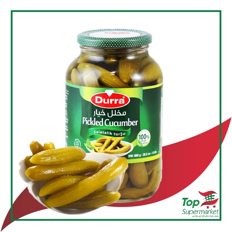 Durra Pickled Cucumbers (Glas) 1,4KG